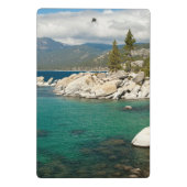 タホ湖の景色 ミニクリップボード (裏面)