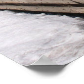 タホ湖の雪 ポスター (角)