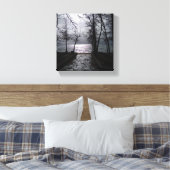 タホ湖への道 キャンバスプリント (インサイチュ (寝室))