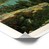 タホ湖エメラルド湾1920年代 ポスター (角)