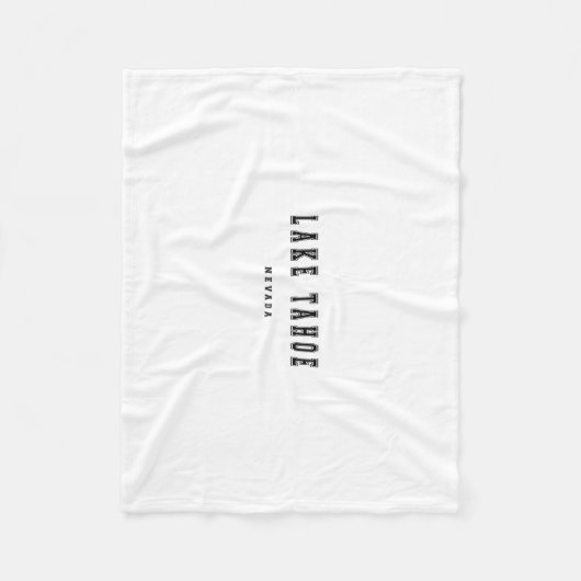 タホ湖ネバダ フリースブランケット (正面)