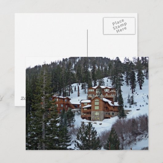 タホ湖周辺 ポストカード (正面/裏面)