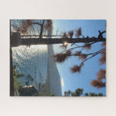 タホ湖景色のヴィスタ ジグソーパズル (横)