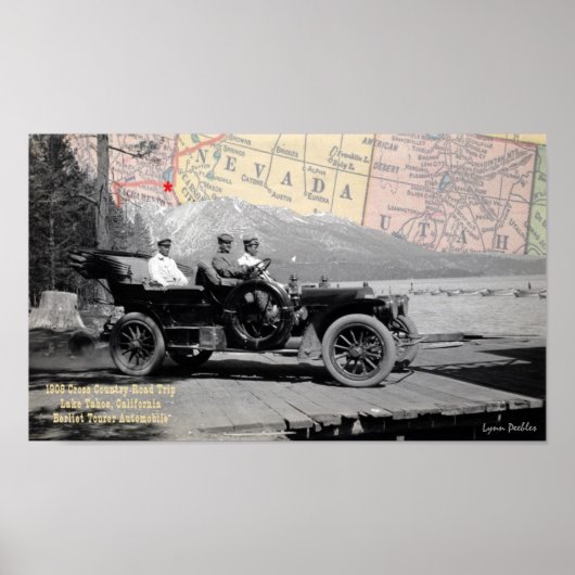 タホ湖1908 ポスター (正面)