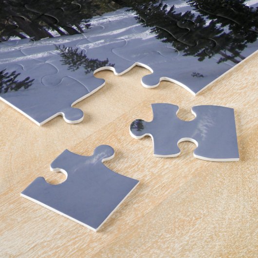 タホ湖 ジグソーパズル (側面)