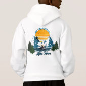 タホ湖:スキー年間ラウンド、スノースキー、ウォータースキー (裏面)