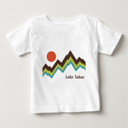 タホ湖 ベビーTシャツ (正面)