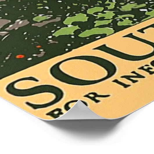 タホ湖 ポスター (角)