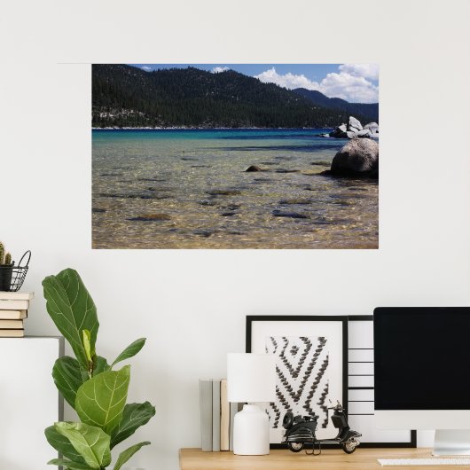 タホ湖 ポスター (ホームオフィス)