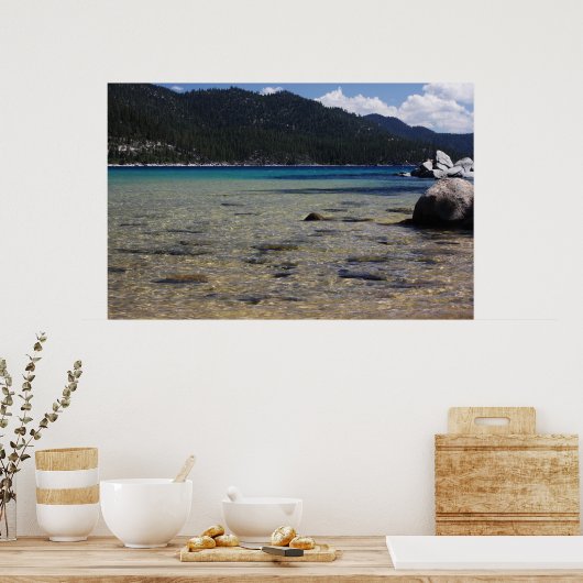 タホ湖 ポスター (キッチン)