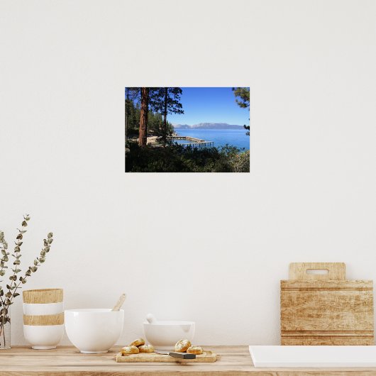 タホ湖 ポスター (キッチン)