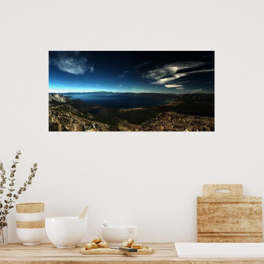 タホ湖 ポスター (キッチン)