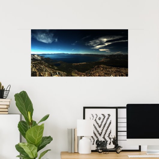 タホ湖 ポスター (ホームオフィス)