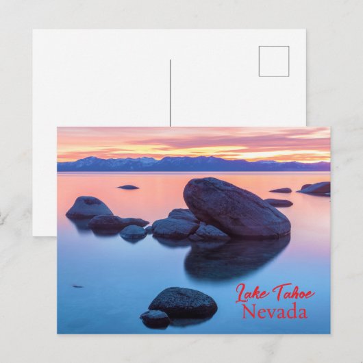 タホ湖 ポストカード (正面/裏面)