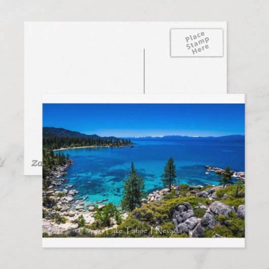 タホ湖 ポストカード (正面/裏面)
