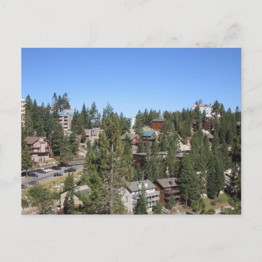 タホ湖 ポストカード (正面)