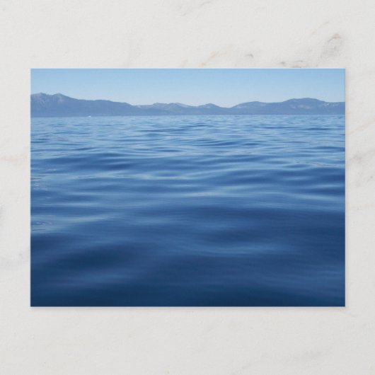タホ湖 ポストカード (正面)