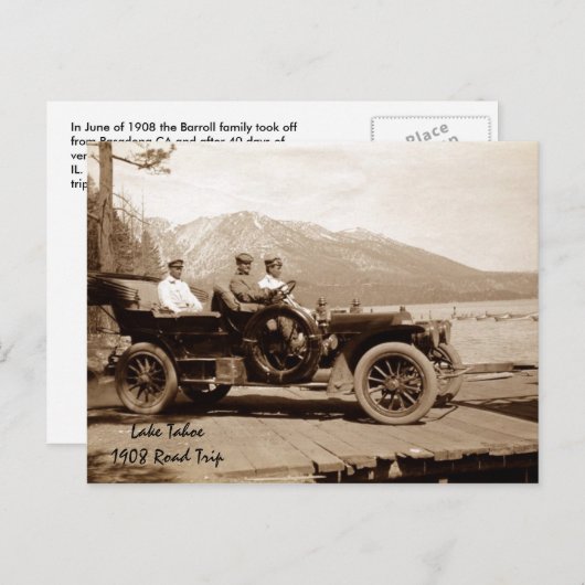 タホ湖 ポストカード (正面/裏面)