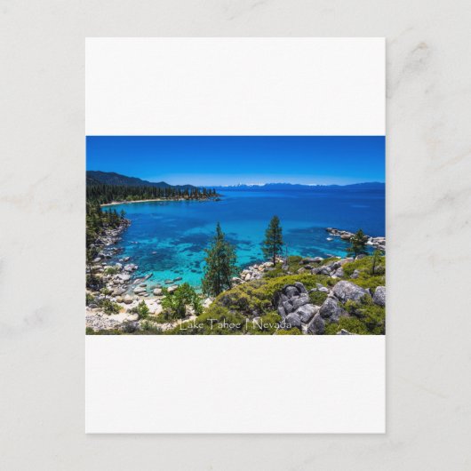 タホ湖 ポストカード (正面)