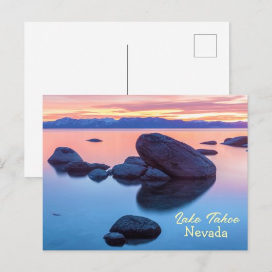 タホ湖 ポストカード (正面/裏面)