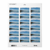 タホ湖 ラベル (フルシート)