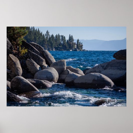 タホ湖#10 ポスター (正面)