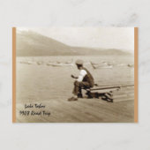 タホ湖 – 1908 ポストカード (正面)