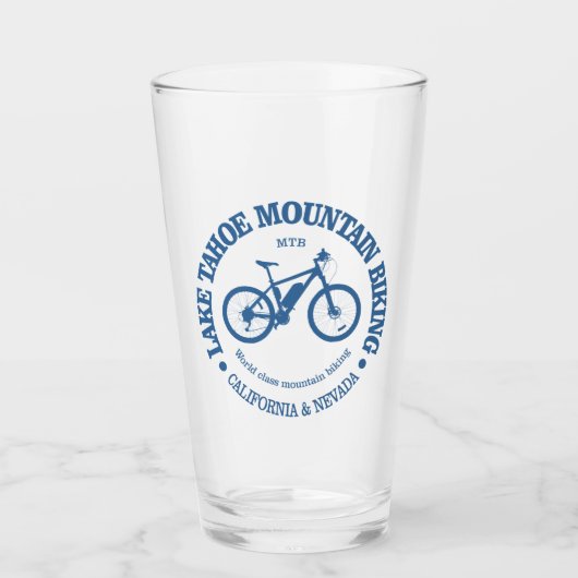 タホ湖(MTB) タンブラーグラス (正面)
