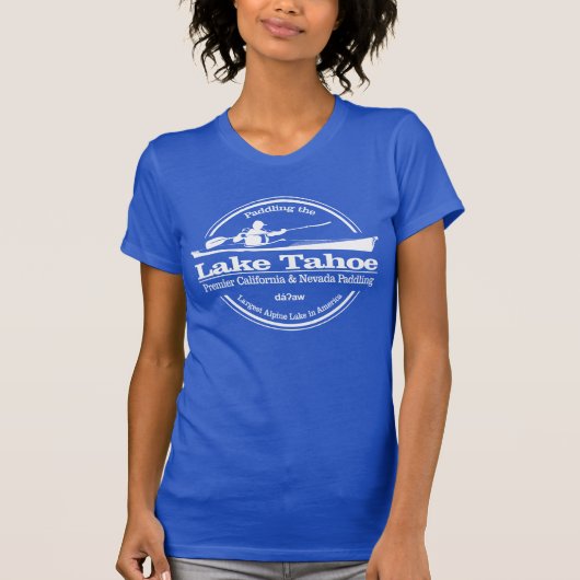 タホ湖(SK) Tシャツ (正面)