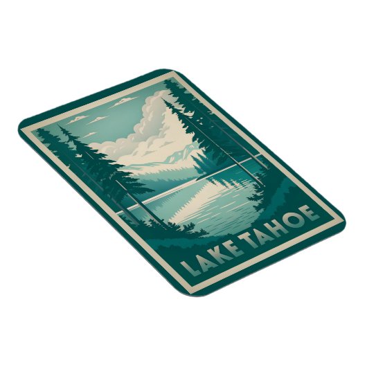 タホ素晴らし湖 マグネット (右側)