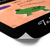 タポール俳句アートプリント ポスター (角)