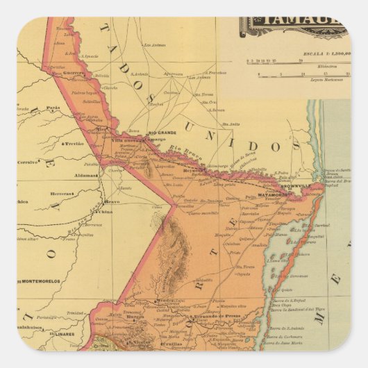 タマウリパス スクエアシール (正面)