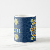 タマサボテンの曼荼羅が付いている母の日のマグ コーヒーマグカップ (中央)