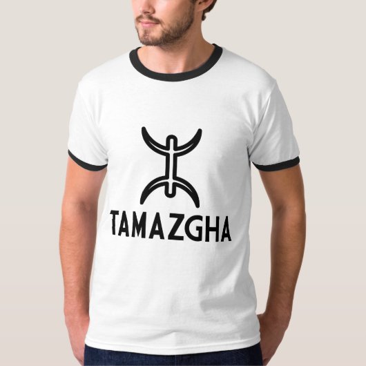 タマズガ - アマズィーグ人の土地 Tシャツ (正面)