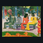 タマテテ ポスター<br><div class="desc">タマテテ | Paul Gauguin |美術館所在地：バーゼル、スイス |アーティストフランスのー |画像収集番号： XIR158264</div>