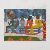 タマテテ | ポール・ゴーギン ポストカード (正面)