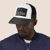 タマネギのトラック運転手の帽子(黒) キャップ (インサイチュ)