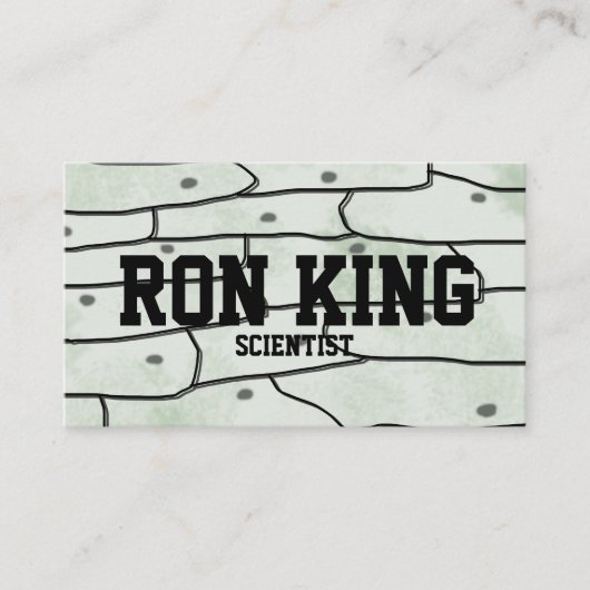 タマネギ細胞 名刺 (正面)