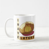 タマネギ-マグ コーヒーマグカップ (左)