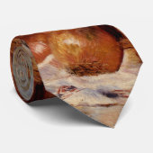 タマネギ(1881年)が付いているルノアールの静物画 ネクタイ (ロール)