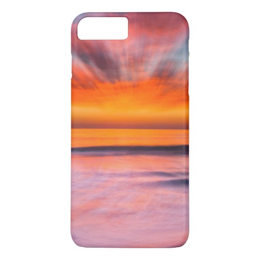 タマラックビーチの抽象的な夕焼け Case-Mate iPhoneケース (裏面)