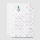 タマラパインモダン結婚ズ ベラム紙招待状 (オフセット (招待状))