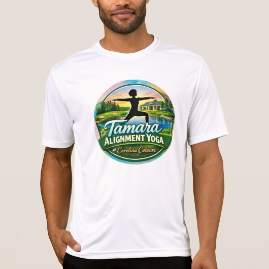 タマラ・パキー・アライメント・ヨガ Tシャツ (正面)