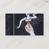 タマラKarsavinaとのバレエ場面(1885-1978年) 191 名刺 (裏面)