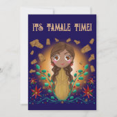 タマリタ タマール ジア フラワーズ タマレス 招待状 (正面)