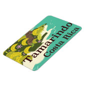 タマリンド・コスタリカ旅行ポスター マグネット (左側)