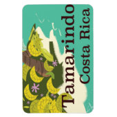 タマリンド・コスタリカ旅行ポスター マグネット (縦)