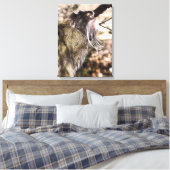 タマリンモンキー キャンバスプリント (インサイチュ (寝室))