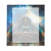 タマリン5SFフラクタル作品 ノートパッド (正面)