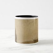 タマルのヨセフMallordウィリアムターナー|の廃船体 ツートーンマグカップ (中央)